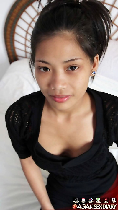 Slim Filipina girl Franciska..